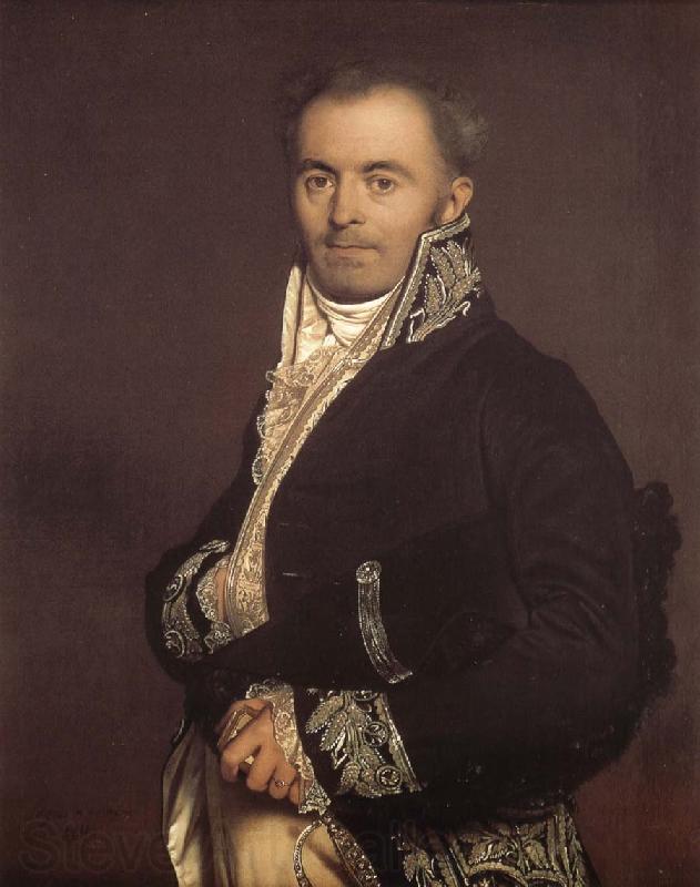Jean-Auguste Dominique Ingres Man Germany oil painting art